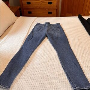 MOTHER Dark Blue Denim Fabric